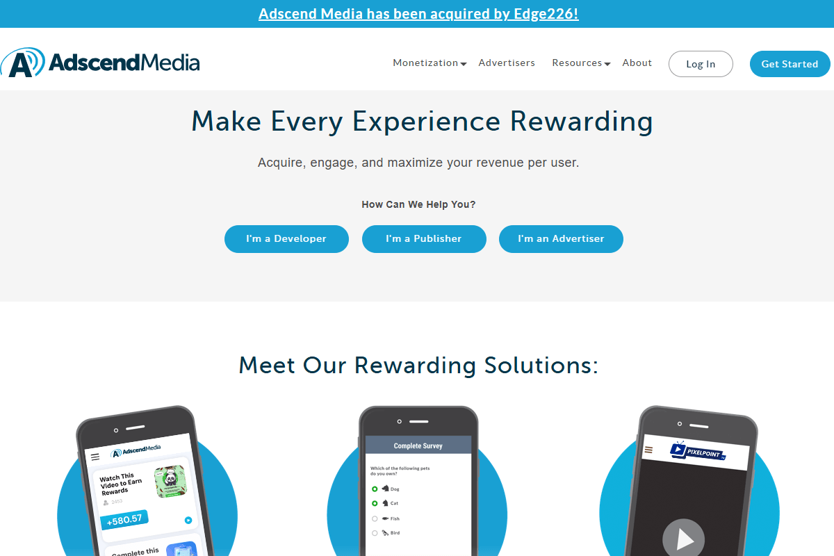 Adscend Media (by Edge226) logo